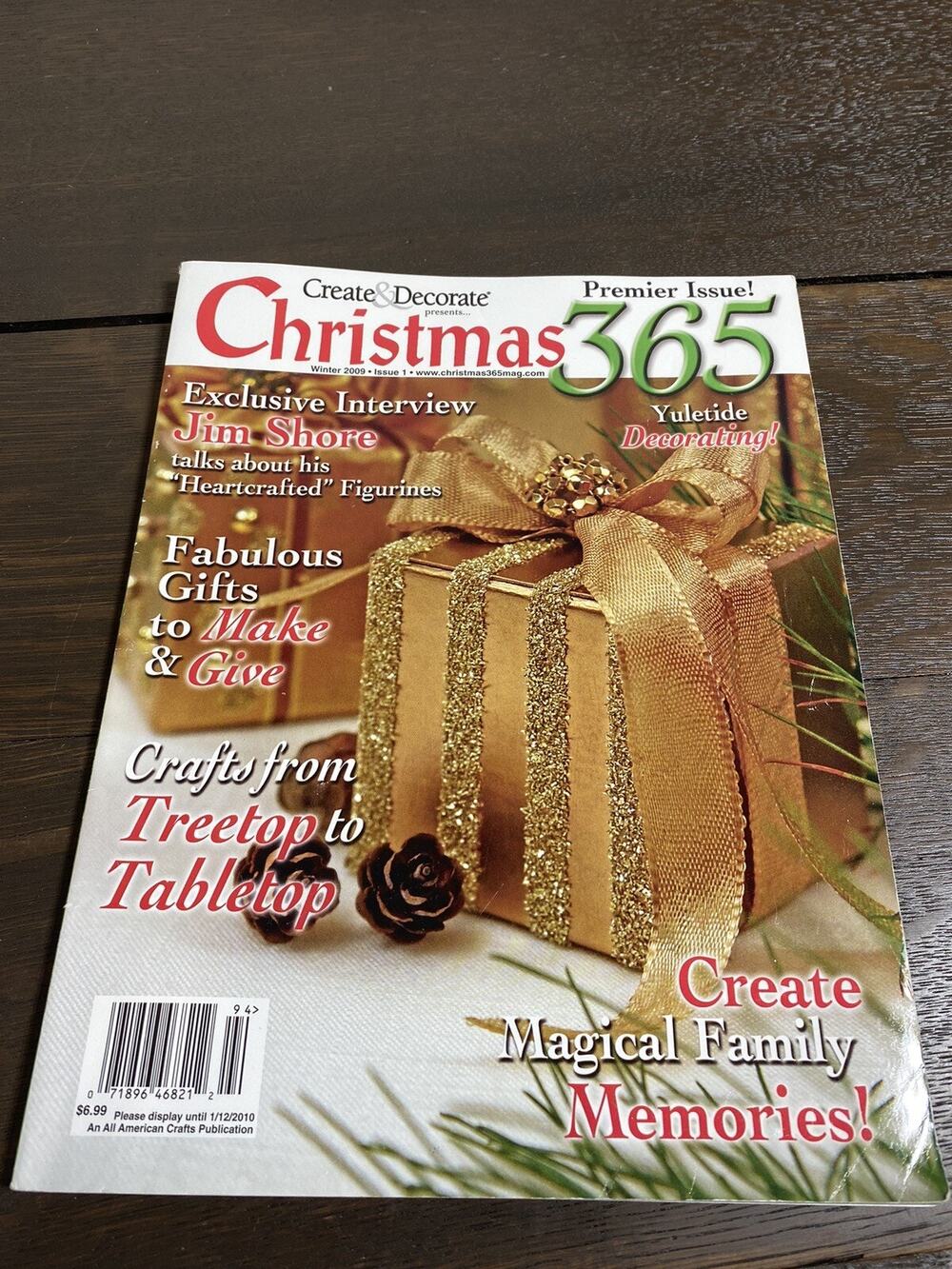 Christmas 365 Magazine lot first issues Winter 2009